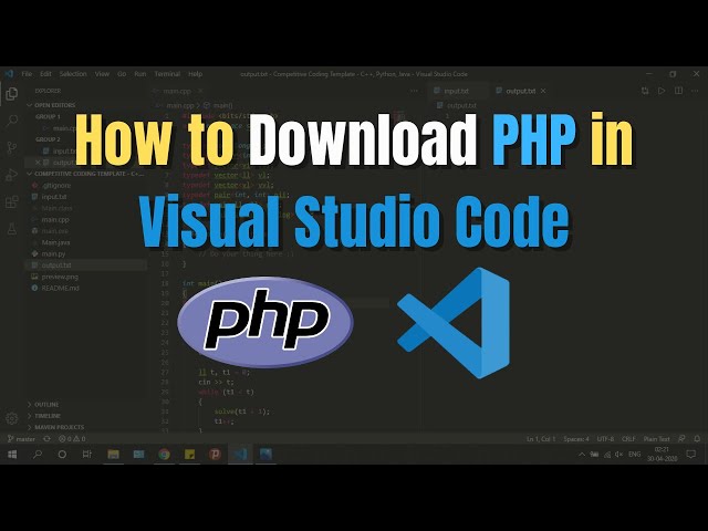 How to Download PHP in Visual Studio Code | Complete Setup Guide