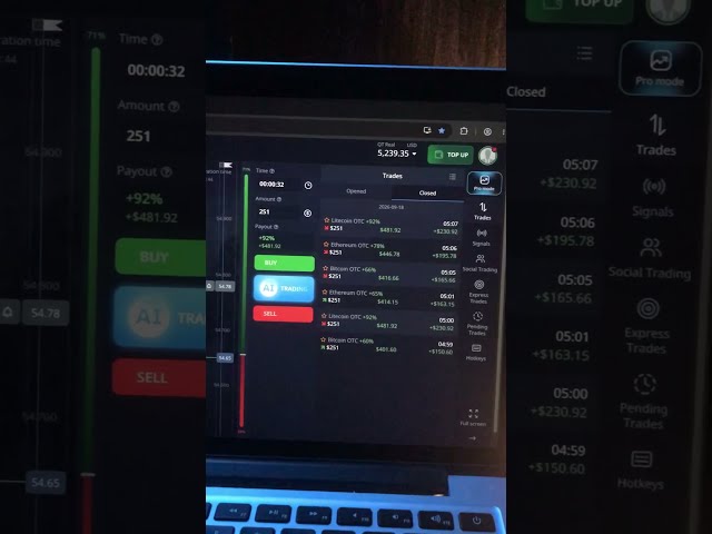 Pocket Option AI Bot: Watch Trade Pro Take a Live Trade! #Shorts #pocketoption #trading #tradingbot