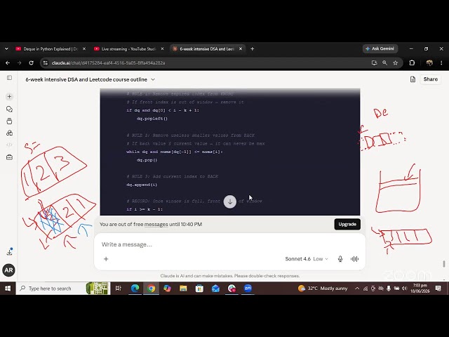 6 PM | DSA for Beginners | Week 05 | Day 04 | Double Ended Queue | DEqueue