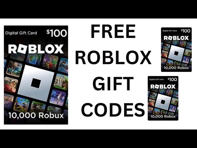 UNUSED FREE ROBUX GIFT CARD CODES 2024 = Free Roblox Gift Card Codes 2024 WORKING,
