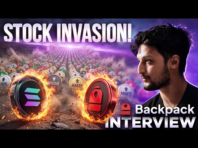 Solana Army Of 10,000 Stocks Coming!🔥Backpack CEO Interview