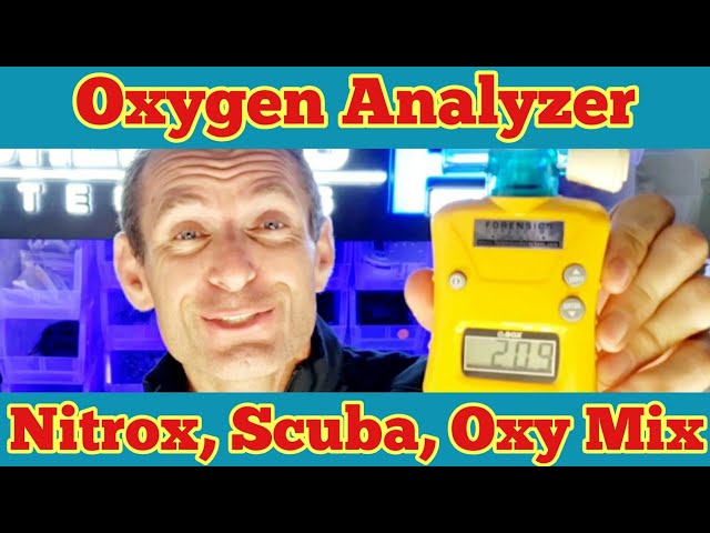 Oxygen Analyzer for Scuba Diving