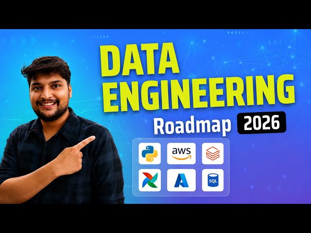 Data Engineering Roadmap 2026 | Complete Beginner to Job Ready Guide #dataengineering #coding