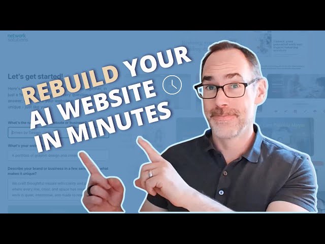 How to redesign your AI website in minutes (Design Refresh)