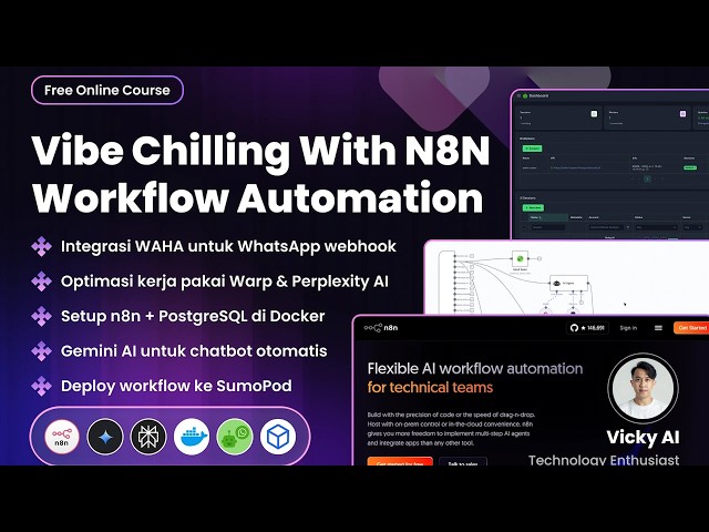 Tutorial n8n Pemula ke Mahir Bikin Automation Tanpa Coding Part 1