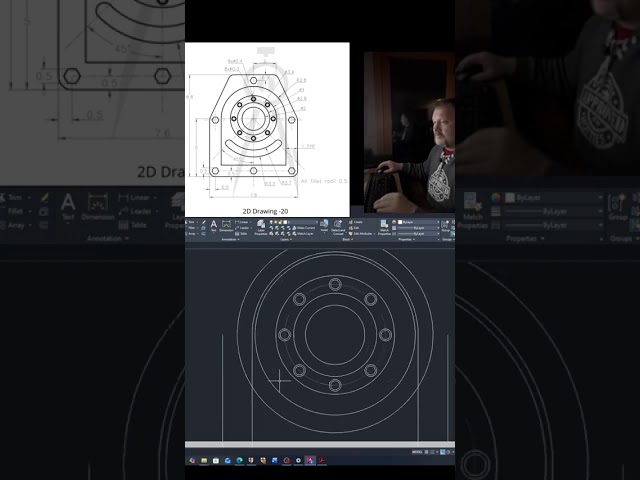 2D Part -20 From 72 Practice Drawings By Source Cad learning.