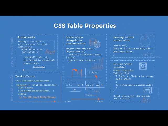 CSS Table Properties Explained|Border, Padding, Alignment,Border Collapse|Std 7@TechTuitionsByRohit 