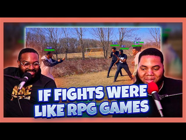 RDCWorld1 - If Fights were like RPG Games (Try Not To Laugh)