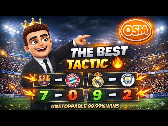 THE BEST TACTIC THAT EXISTS IN OSM! | 99.99% WIN RATE!