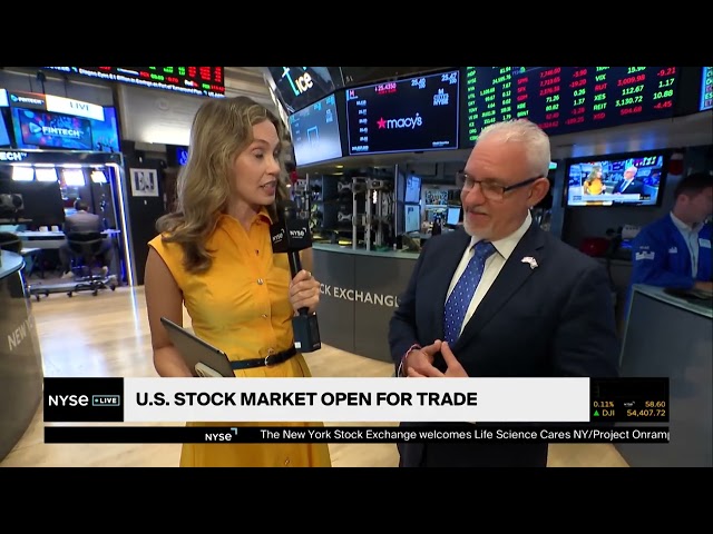 NYSE Sr  Market Strategist Michael Reinking Talks Dow's Record Run