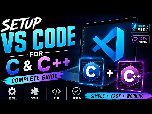SETUP C/C++  IN VISUAL STUDIO CODE (VS CODE ) 💻|MR.TECHNIFY|#programming #C language#visual Studio