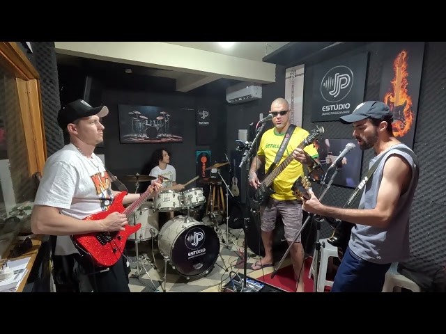 Preparação para o BUNKERFEST 2 | Ensaio com @militia_inc_ #metallica #metalmusic #metallica