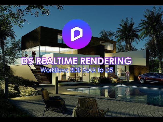 D5 REALTIME RENDERING - FIRST PROJECT a Vacation House