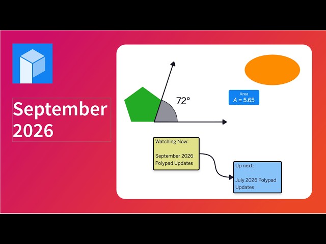 September 2026 Polypad Updates