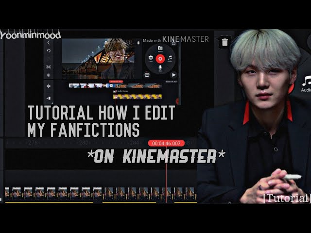 Tutorial how i edit my fanfictions *On Kinemaster* |Yoonmin mood