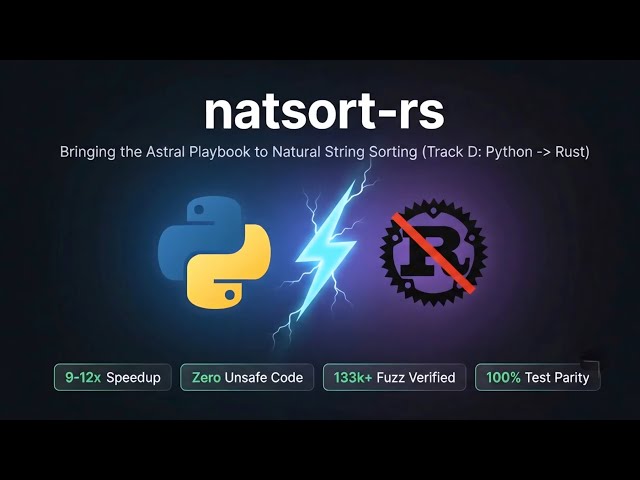Python to Rust: Building natsort-rs