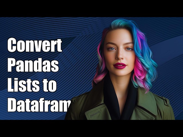 Convert pandas series of lists to dataframe