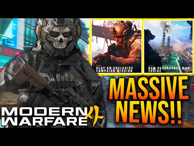 BREAKING: MODERN WARFARE 4 WARZONE BETA CONFIRMED, ZODIAC MAP FIRST LOOK, & MORE!