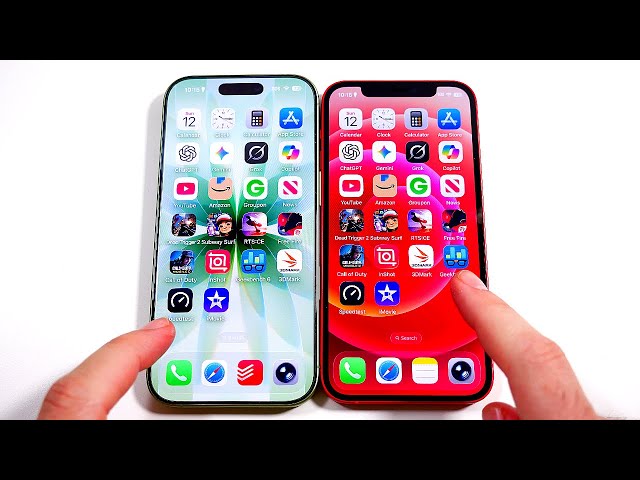 iPhone 17 vs iPhone 12 Speed Test
