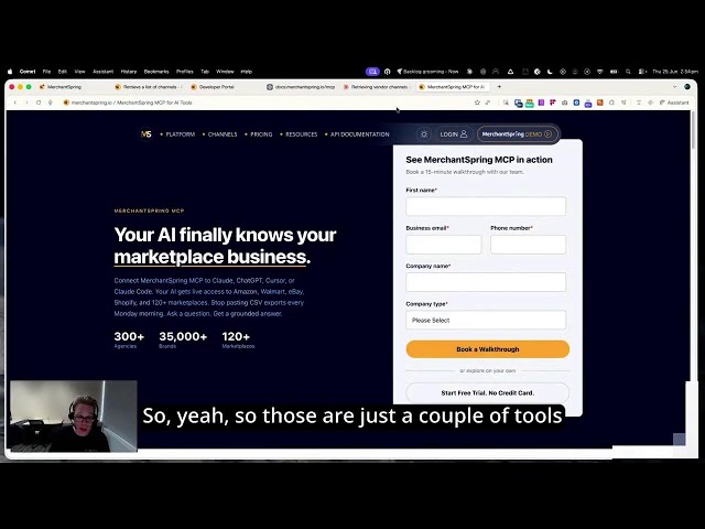 From API Key to AI Answers: MerchantSpring MCP Walkthrough