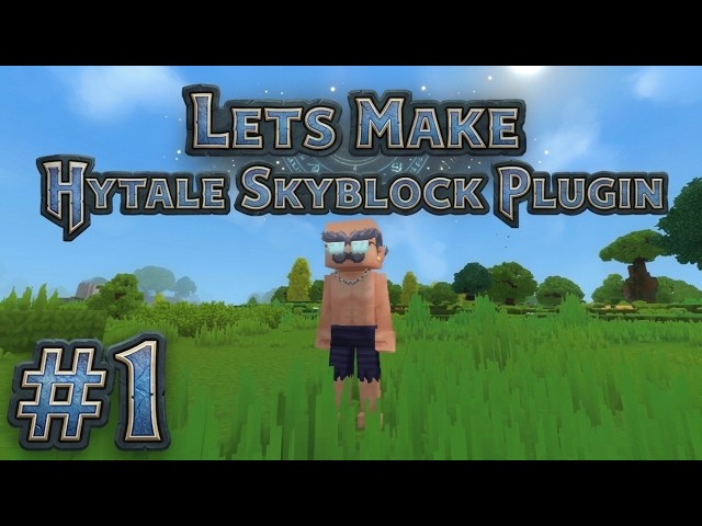 Making a Hytale Skyblock Plugin from Scratch! (Episode 1: Setup & First Code)
