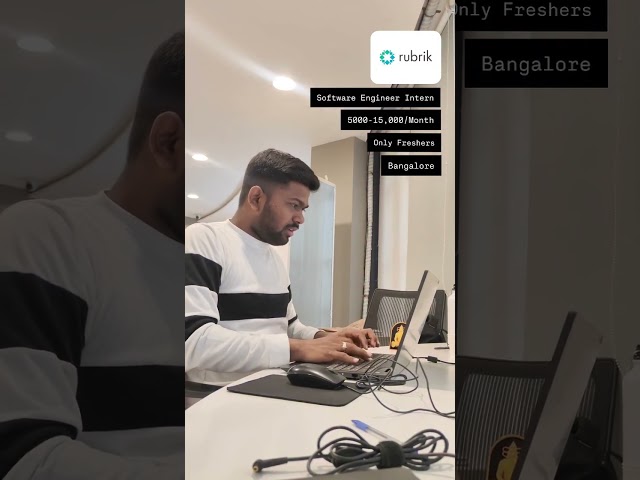 Rubrik is hiring for the Software Engineer ||#shorts #ytshorts #youtubeshorts #utsavchavda