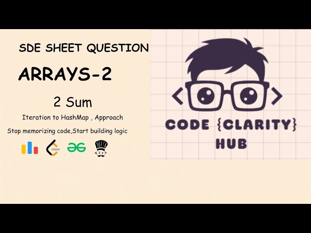 Two Sum | Brute Force to Optimal Approach Explained | LeetCode 1 | Java