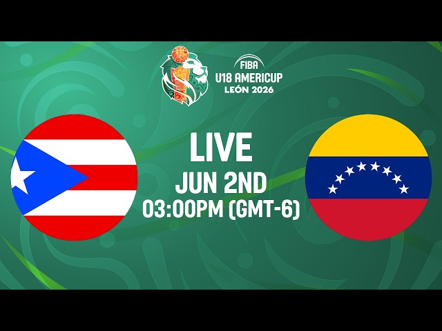 Puerto Rico v Venezuela | Full Basketball Game | FIBA U18 AmeriCup 2026