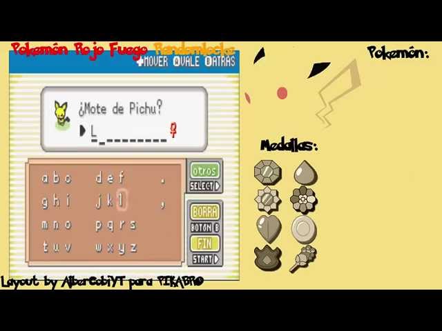 POKEMÓN ROJO FUEGO RANDOM - EP.1 - COMIENZA LA AVENTURA