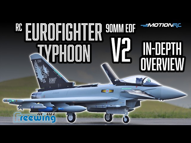 Freewing 90mm Eurofighter Typhoon V2 In-Depth Overview | Motion RC