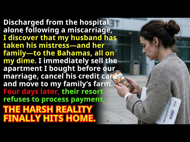 Lost Baby Alone While He Flew Mistress To Bahamas. I Sold My Home & Froze Cards. 4 Days Later…