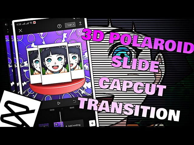 How To Edit on CapCut | 3D Polaroid Slide CapCut Transition // CAPCUT TUTORIAL