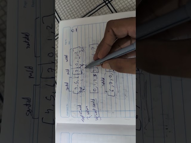 Leetcode 33 search in rotated sorted array