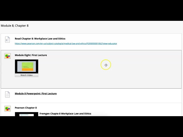 Rad LE Module 8 check-in!