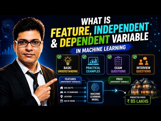 🤖 AI Prediction Input Se Hoti Hai Ya Output Se? | X vs Y Explained  in Hindi