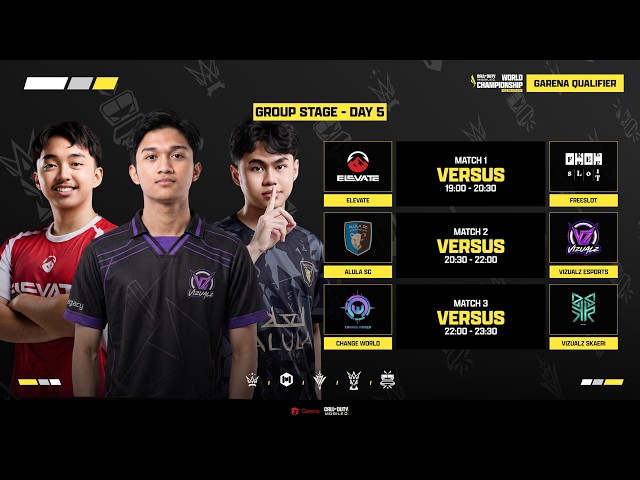 COD:M Garena Qualifier 2026 | GROUP STAGE - DAY 5