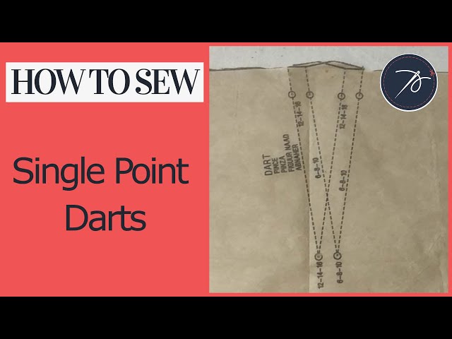 3 Ways to Sew a Single Point Dart