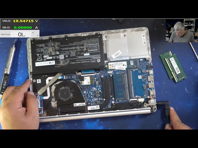 Hp laptop no display, three long capslock blinks, two short, must be a ram issue, can we fix the ram