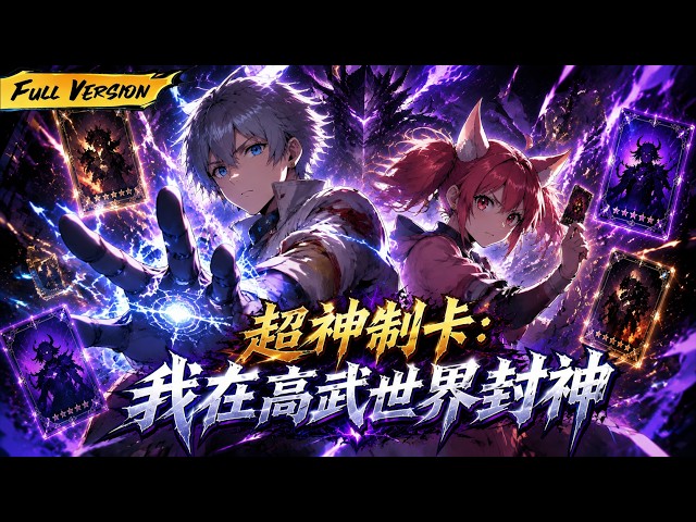 MULTISUB 🔥【已完結】穿越高武世界我竟成了廢柴製卡師？我反手覺醒神級製卡能力，隨手製作逆天卡牌，越級挑戰一路封神！【超神制卡：我在高武世界封神】全集一口氣看完！#爽劇 #漫劇 #國漫 #一口氣