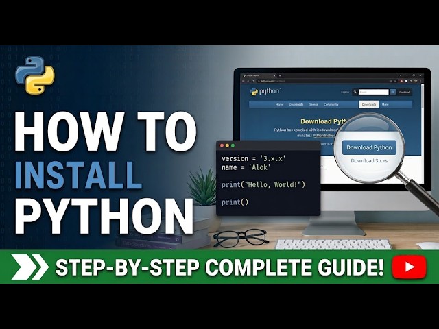 How to install Python on windows