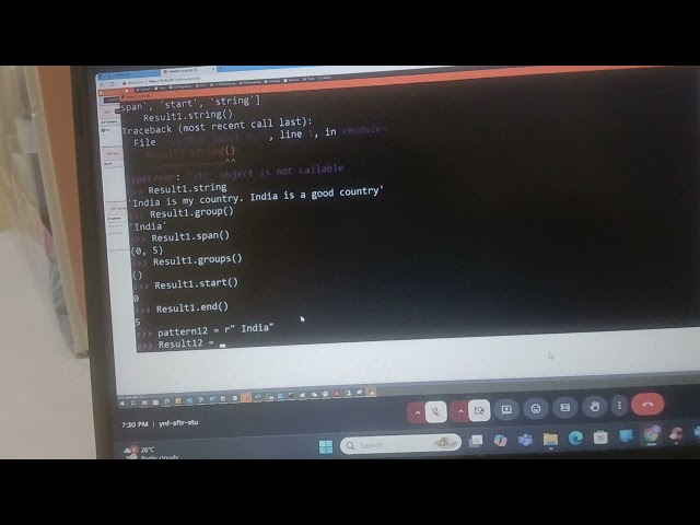 Python- Regular expression { REGEX}  part1