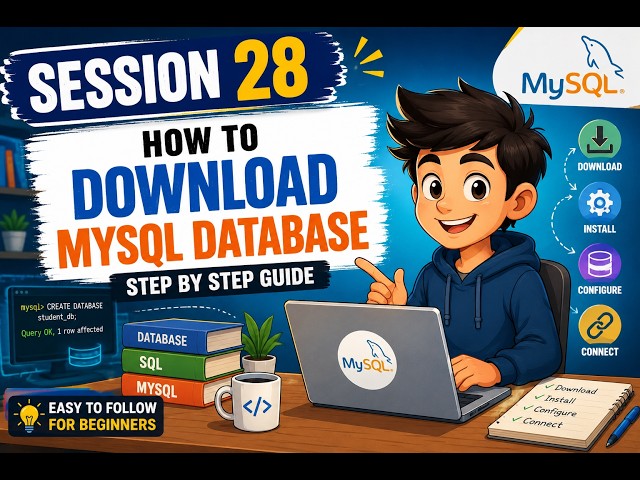 28. how to download MySQL database