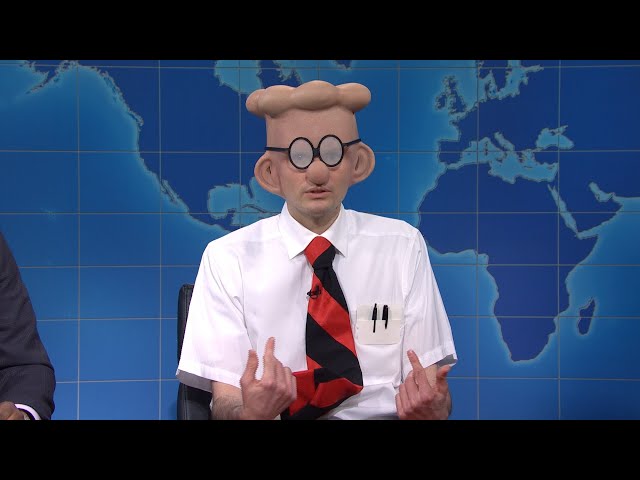 Michael Longfellow being the horse beat of SNL for almost 10 minutes