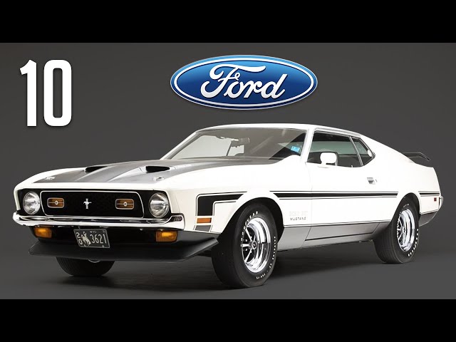 The HOLY GRAIL of Fords - Top 10 Ford Muscle Cars EVER SOLD