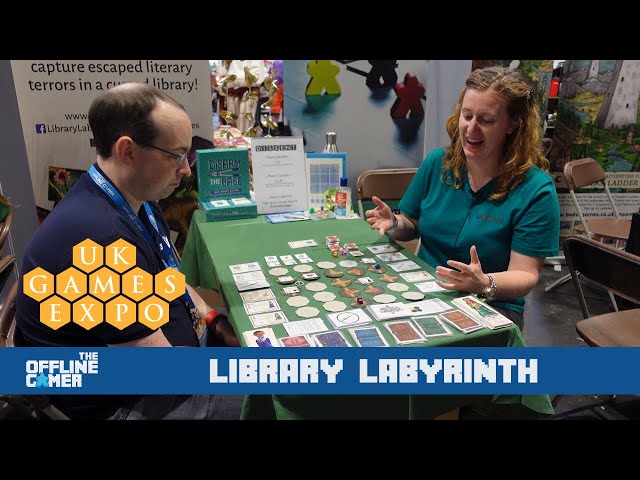 UK Games Expo 2021 - Library Labyrinth (Dissent Games)