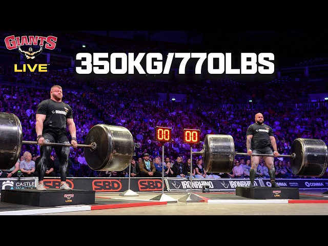 GIANT Axle Deadlift - Full Event Highlights at Europe's Strongest Man 2026