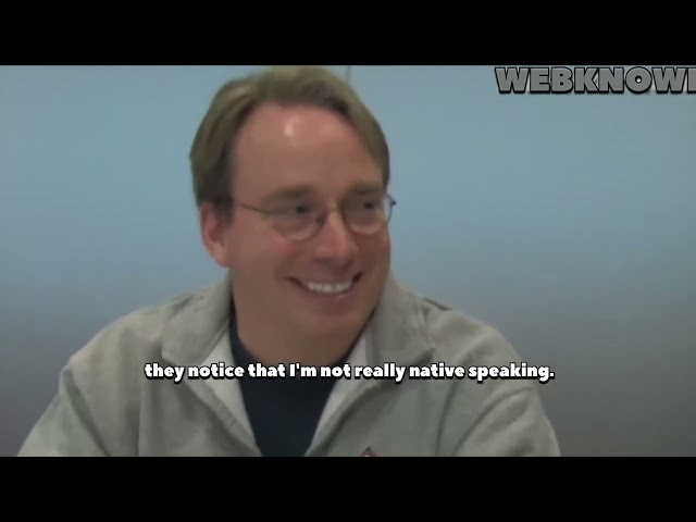 Linus Torvalds Explains Why His Kids Use Linux At School