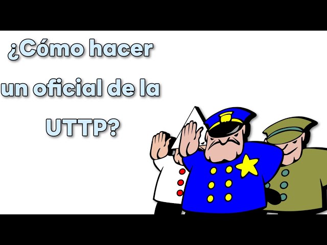 ¿Cómo hacer un OFICIAL DE LA UTTP? (TUTORIAL) - Utubetrollpolice Español