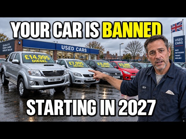 12 Cars BANNED in UK Under This Law… and the Next Wave Is Coming in 2027