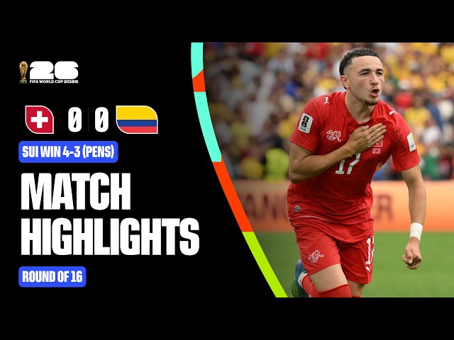 Highlights | Switzerland (4)0-0(3) Colombia